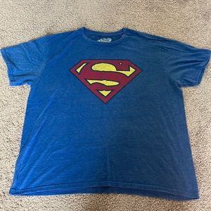 Superman logo tee shirt